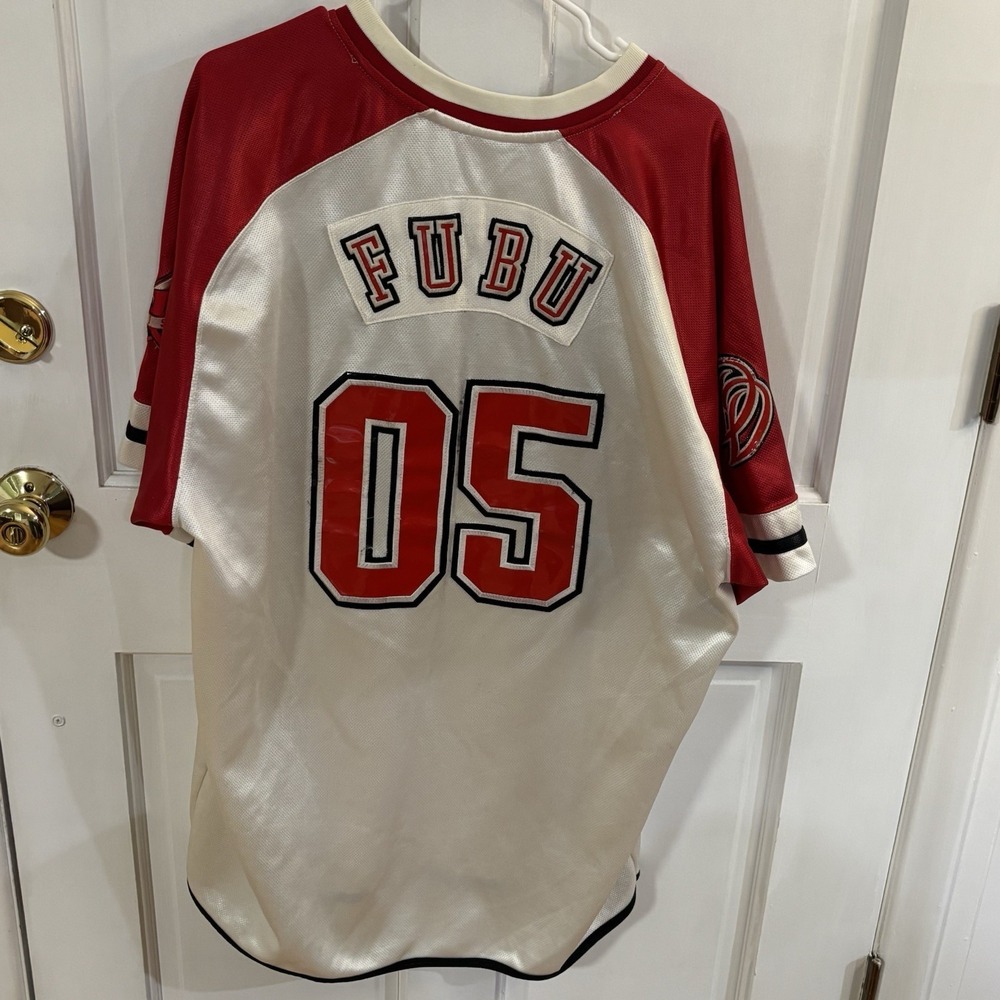 Vintage FUBU Jersey 1992 Size XL Dirty Dirty City Series - Picture 2 of 14